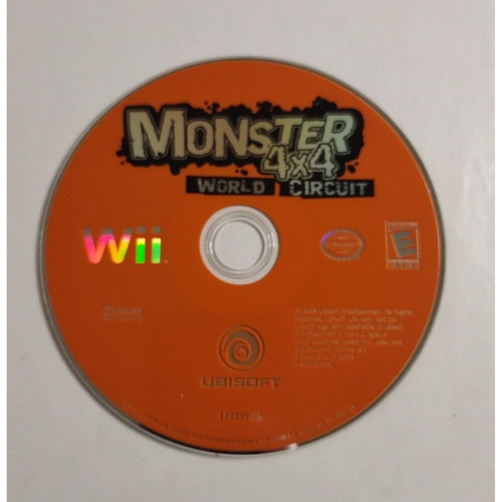 Monster 4x4 World Circuit Wii Game Disc Only